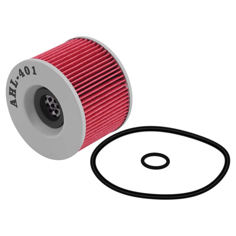 AHL 401 Oil Filter 16099-003 Compatible with Kawasaki EX250R Ninja 250 1986-2012 KZ440A/KZ440D 440 1980-1983 KZ750E KZ750 E 750 1980-1982 - Image 2